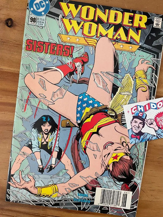 Comic - Wonder Woman #98 Bollard Mike Deodato