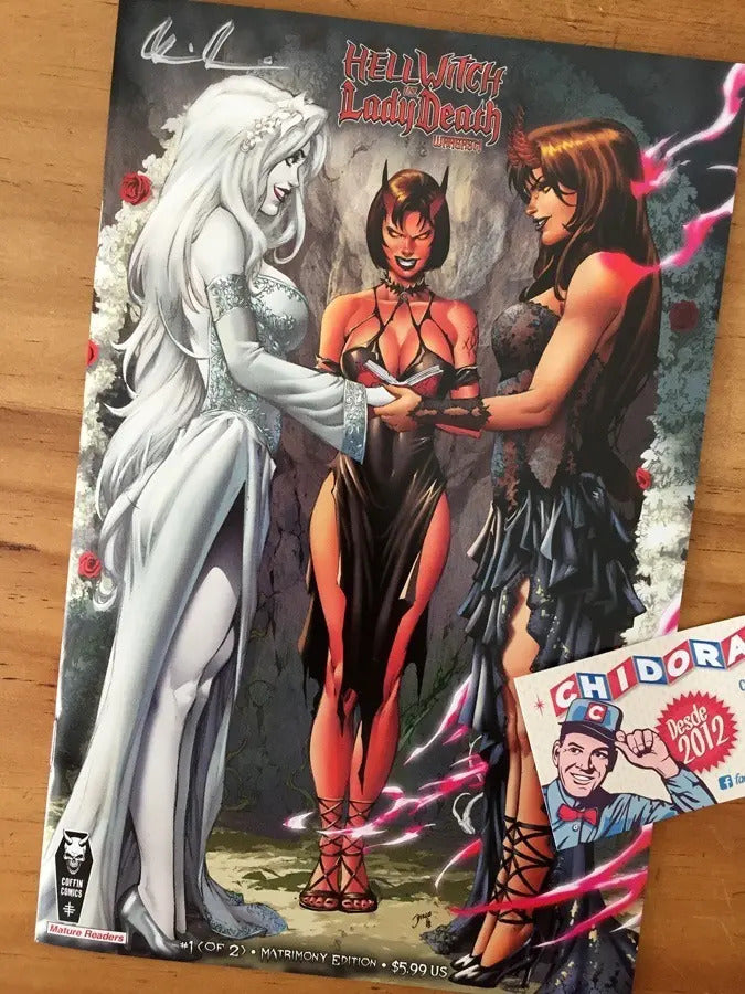 Comic - Hellwitch Vs Lady Death Wargasm #1 Matrimony Edition