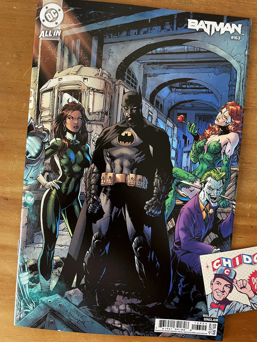 Comic Set - Batman #163 Villains Hush Connecting Set Jim Lee