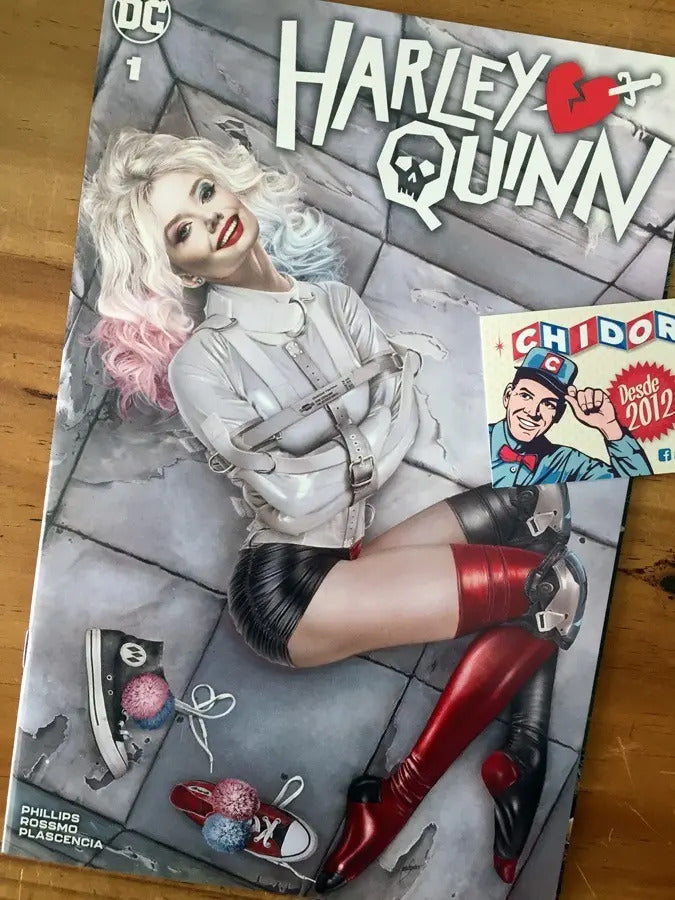 Comic - Harley Quinn #1 Sexy Natali Sanders Adam Hughes