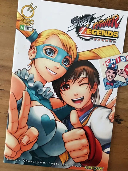 Comic Set - Street Fighter Legends Cammy Chun Li Sakura