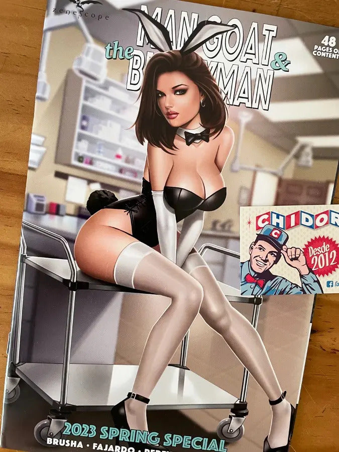 Comic - Man Goat & The Bunny Man 2023 Spring Garvey Sexy