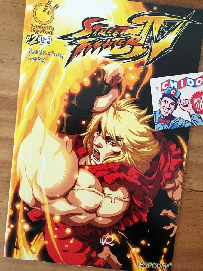 Comic Set - Street Fighter Iv Set Completo