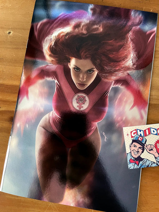 Comic - Invincible #1 Foil Shikarii Atom Eve Variant