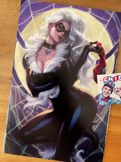 Comic - Amazing Spider-man #1 Artgerm Black Cat Virgin