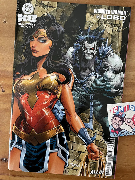 Comic - Dc Ko Wonder Woman Vs Lobo #1 Panosian Variant