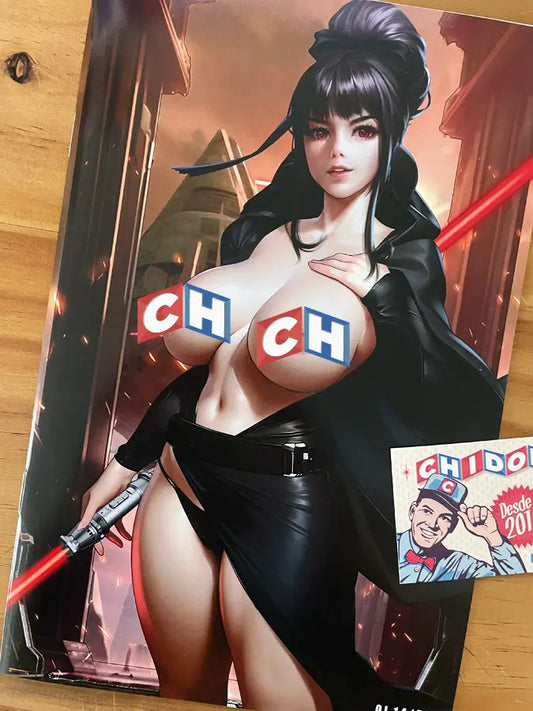 Comic - Samurai Of Oz #4 Sexy Dark Side Sith Topless Variant