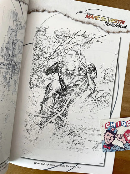 Comic - Marc Silvestri Sketchbook Convention Sdcc Exclusive