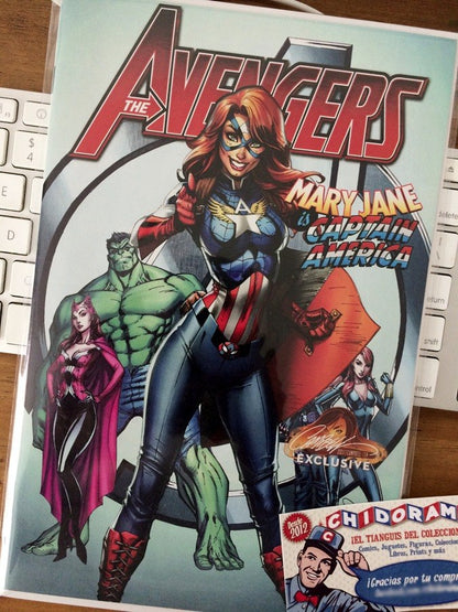 Comic Set - Avengers #8 Scott Campbell Mary Jane A B C