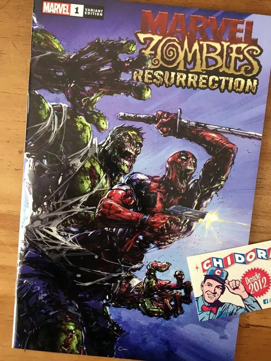 Comic - Marvel Zombies Resurrection #1 Clayton Crain Hulk