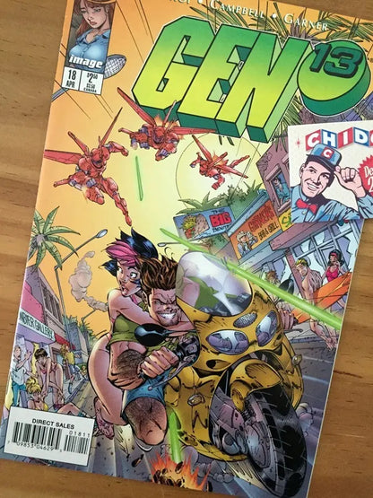 Comic Lote - Gen 13 Scott Campbell En Inglés Scott Williams