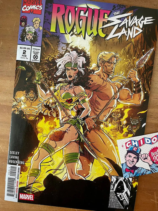 Comic - Rogue Savage Land #2 Karee Andrews Variant Sexy