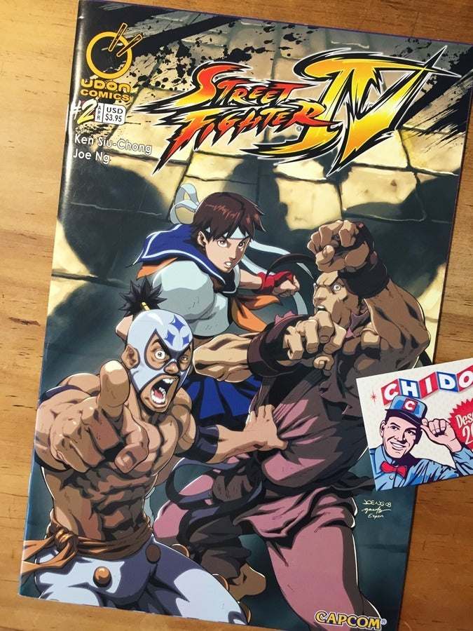 Comic Set - Street Fighter Iv Set Completo