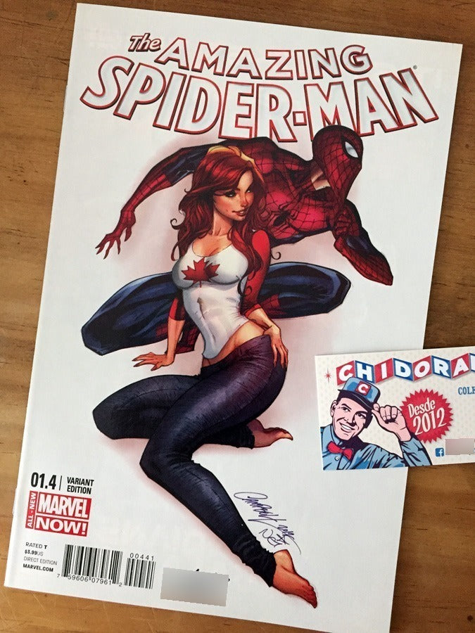 Comic - Amazing Spider-man #1.4 Scott Campbell Variant