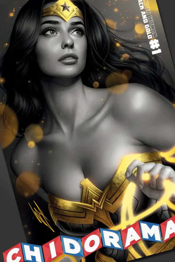 Comic - Wonder Woman Black & Gold #1 Warren Louw Virgin