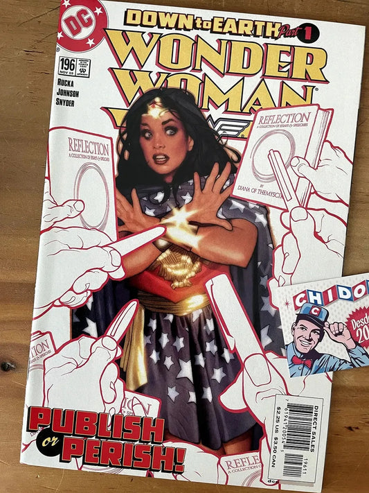 Comic - Wonder Woman #196 Adam Hughes