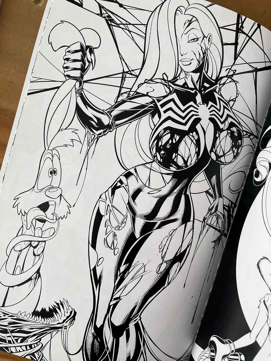 Sketchbook - Tight Lines Varese Spider-gwen Venomized Trade