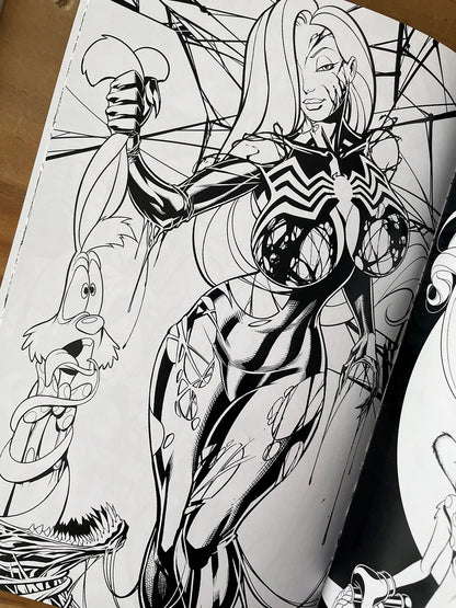 Sketchbook - Tight Lines Varese Spider-gwen Venomized Trade