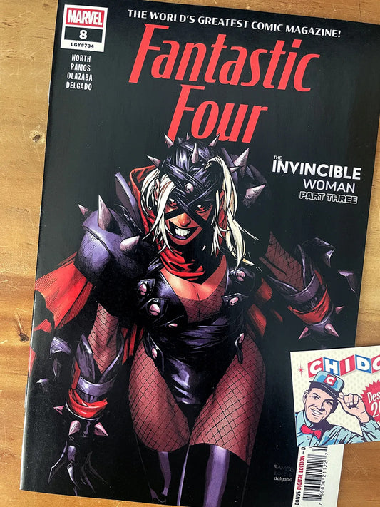 Comic - Fantastic Four 8 734 Humberto Ramos Invincible Woman