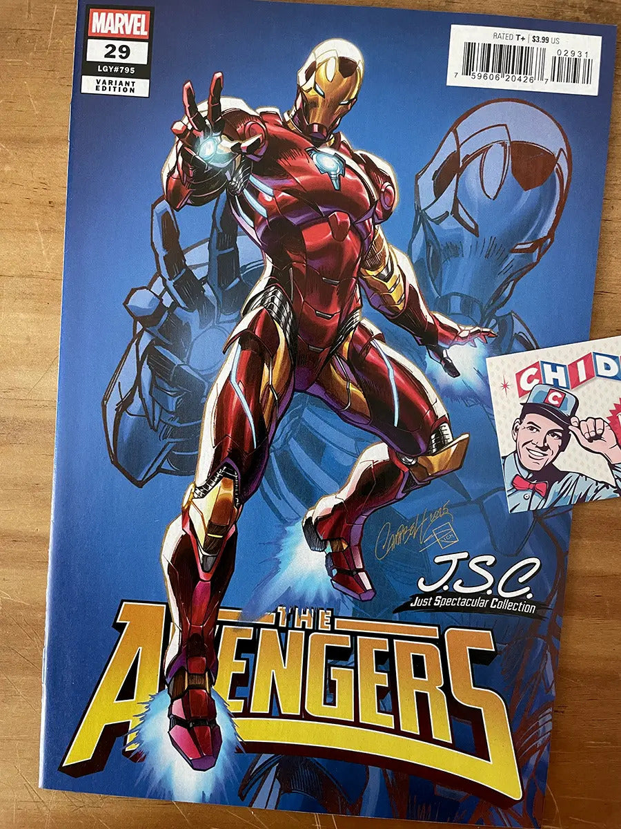 Comic - The Avengers #29 Iron Man Scott Campbell Variant