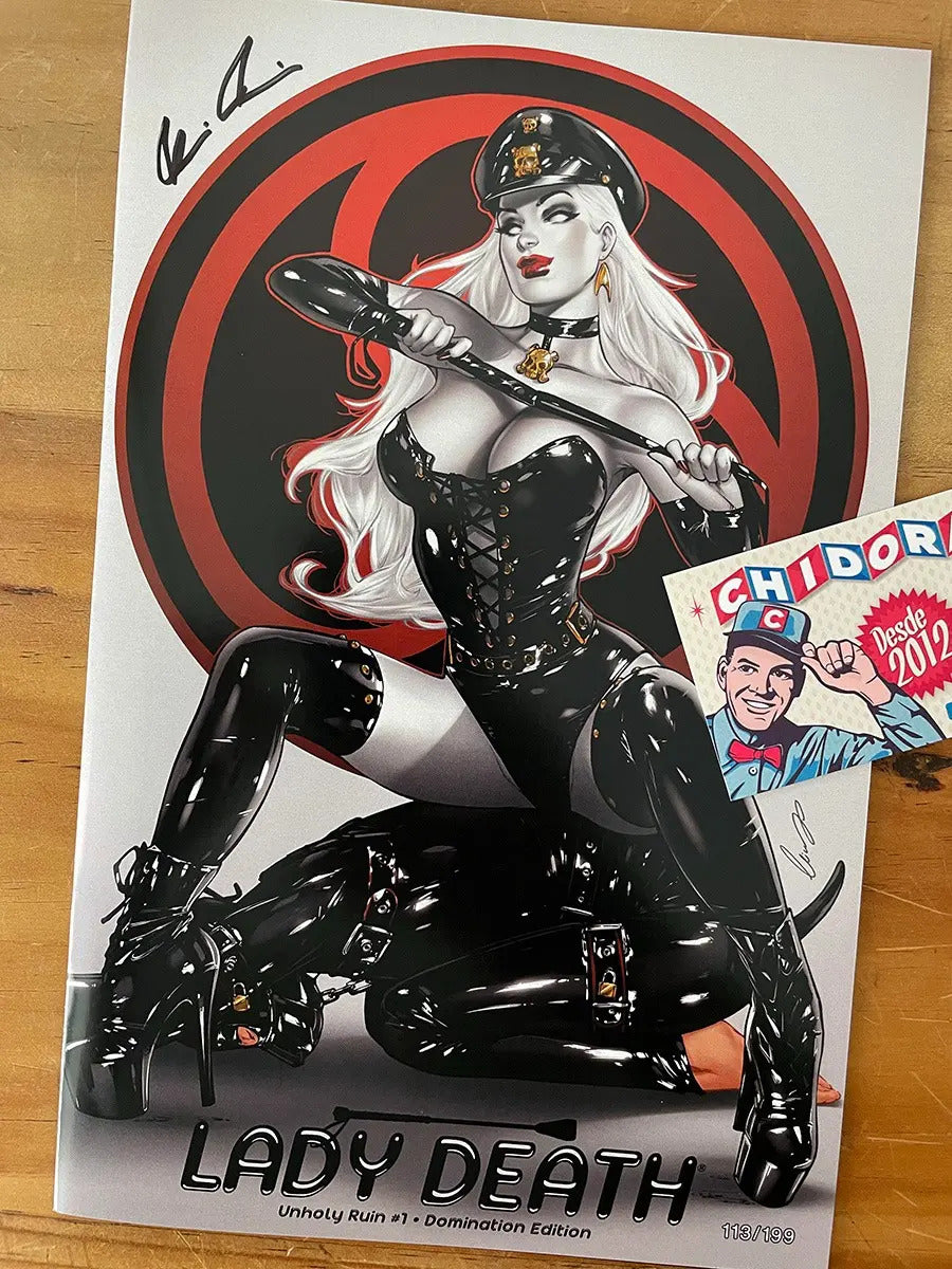 Comic - Lady Death Unholy Ruin #1 Domination Chatzoudis Sexy