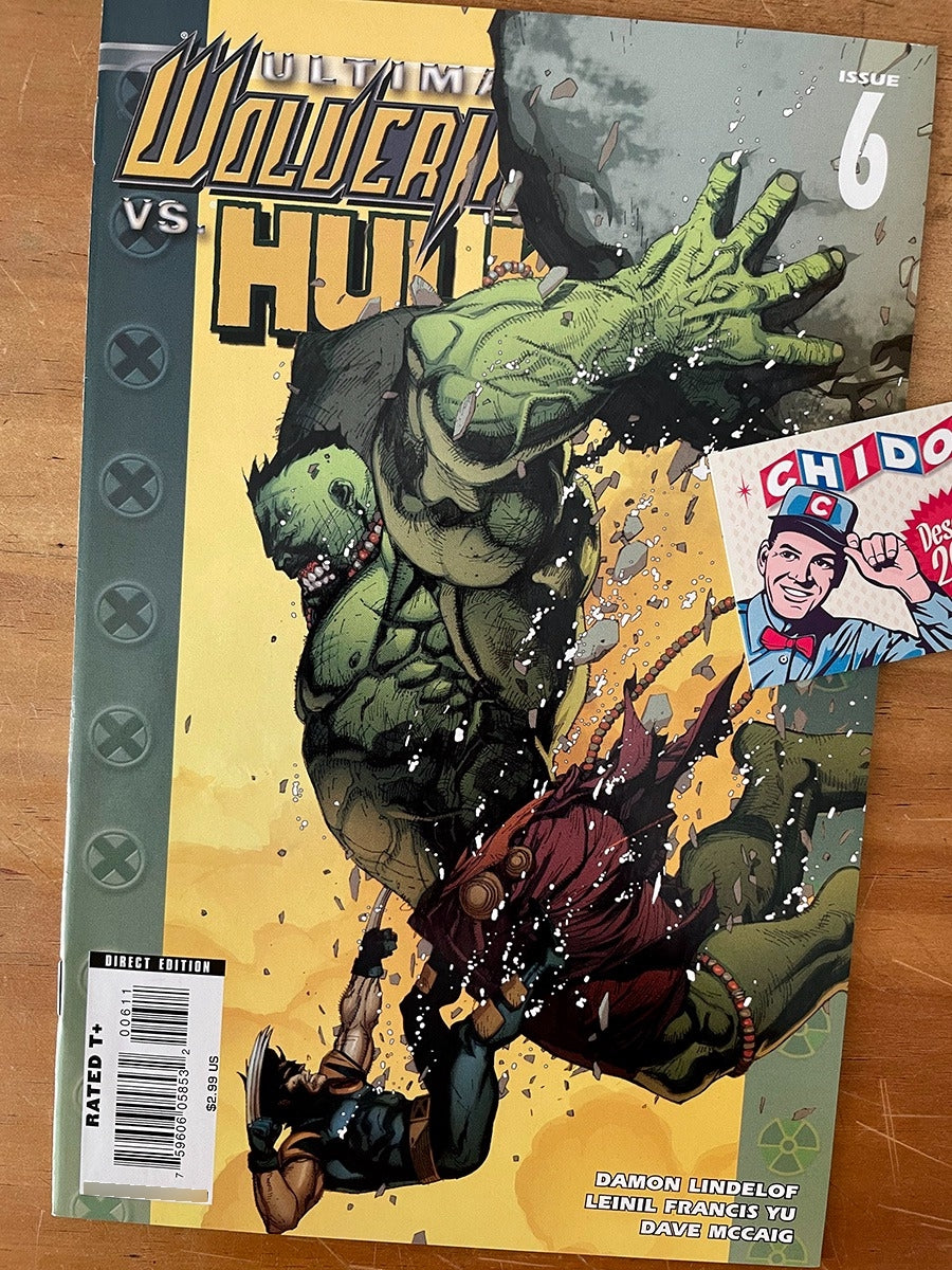 Comic Set - Ultimate Wolverine Vs Hulk