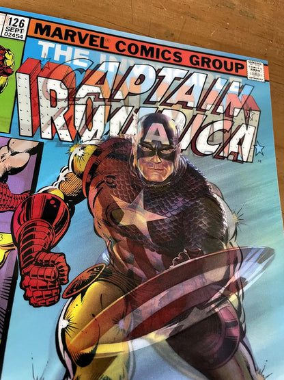 Comic - Captain America #695 3d Iron Man #126 Alex Ross