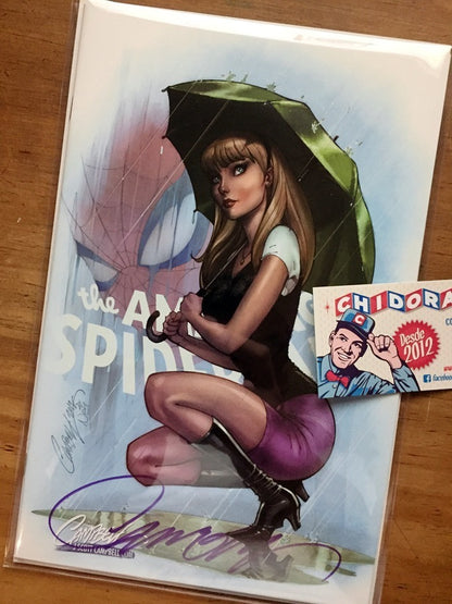 Comic Set - Amazing Spider-man #14 Scott Campbell Firmado Mj