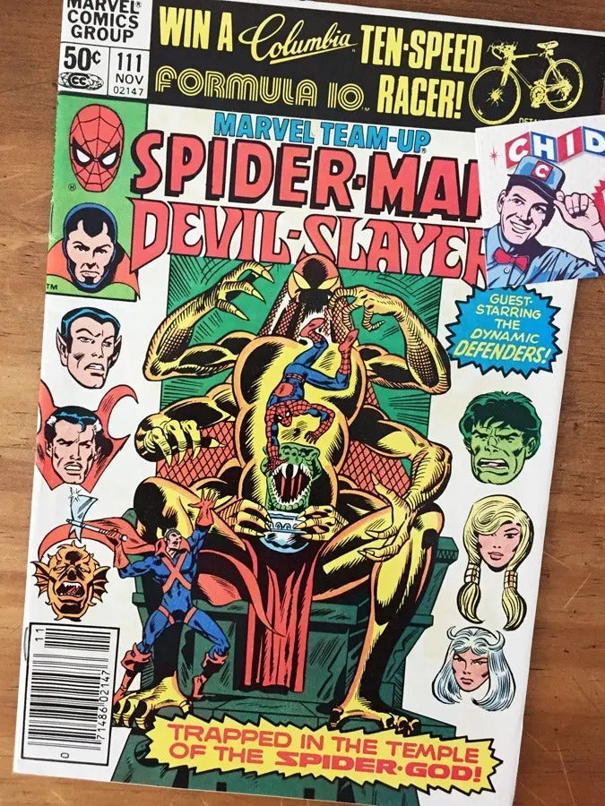 Comic - Marvel Team Up 111 Spider-man Hulk Namor Dr. Strange
