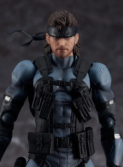 Figura - Solid Snake Metal Gear MGS2 Sons Of Liberty Figma Good Smile Company
