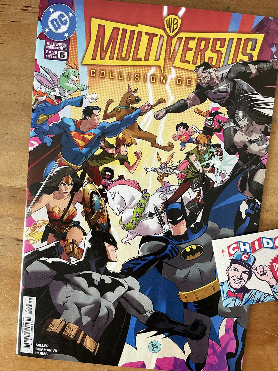Comic - Multiversus Collision Detected #6 Batman Warner Bros