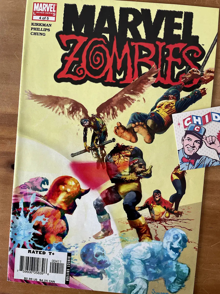 Comic - Marvel Zombies #4 X-men Magneto