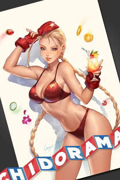 Comic - Street Fighter Masters Cammy #1 Leirix Red Sexy