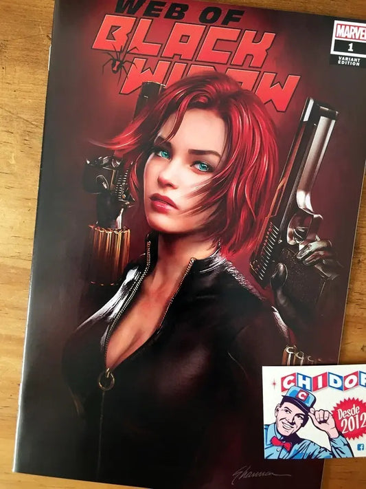 Comic - Web Of Black Widow #1 Shannon Maer Variant