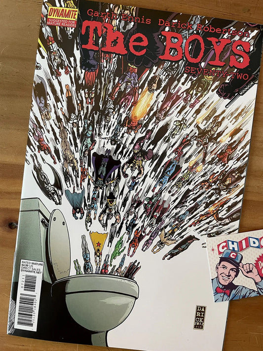 Comic - The Boys #72 Final Issue Ending Homelander Butcher