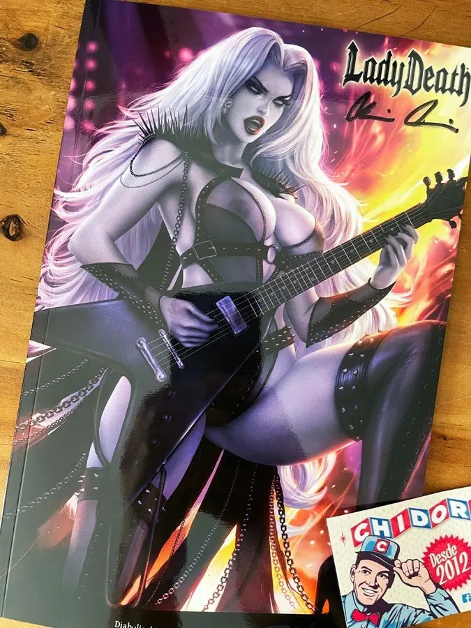 Comic - Lady Death Diabolical Harvest #1 Naughty Khamunaki