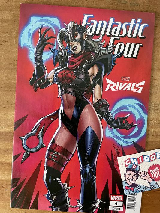 Comic - Fantastic Four #6 Scott Campbell Marvel Rivals