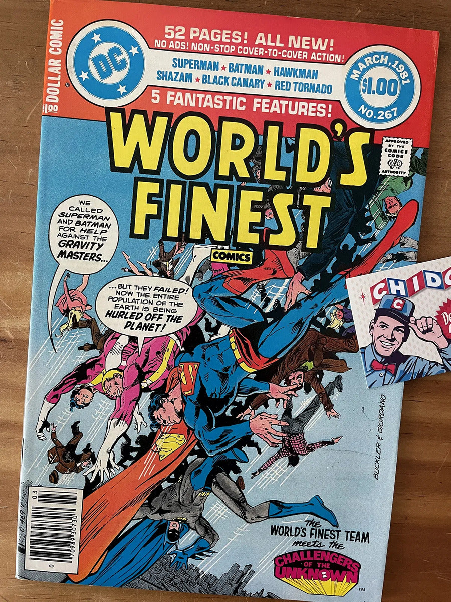 Comic - World's Finest #267 Superman Batman