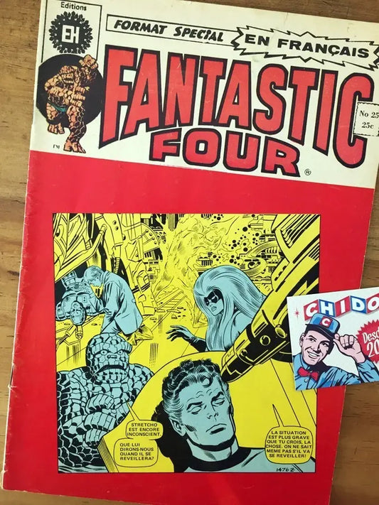 Comic - Fantastic Four #25 Francés Marvel