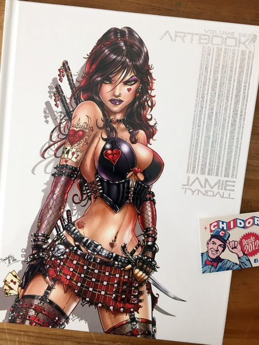 Libro - Sketchbook Volume 2 Jamie Tyndall Pasta Dura Firmado