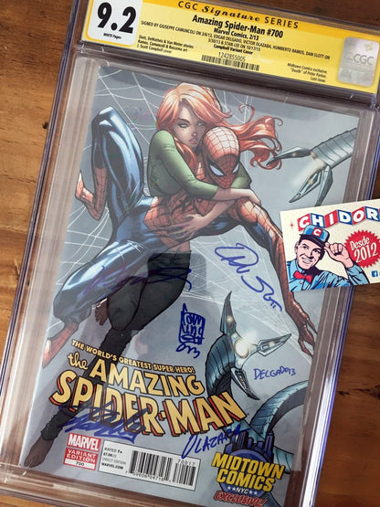 Comic Cgc - Amazing Spider-man #700 Stan Lee Firma