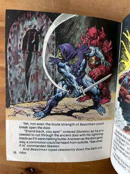 Mini Book - Masters Of The Universe 1981 Mattel He-man Motu
