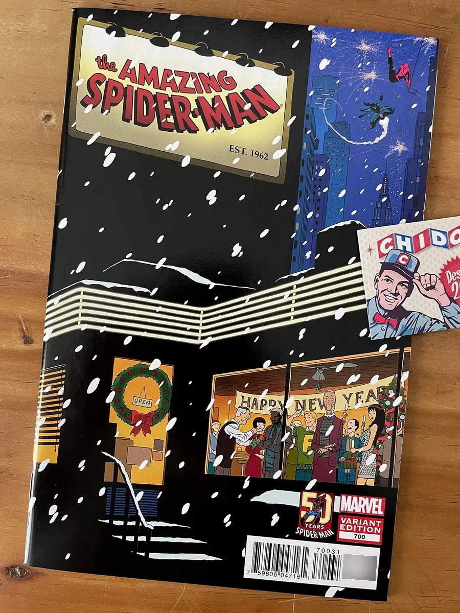 Comic - Amazing Spider-man #700 Marcos Martin 50 Years Cover