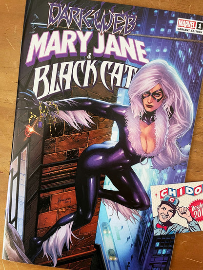 Comic - Mary Jane & Black Cat #1 Anacleto Sexy Trade