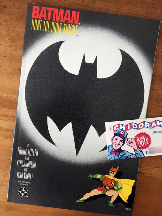 Comic - Dark Knight 3 Frank Miller Hunt The Dark Knight