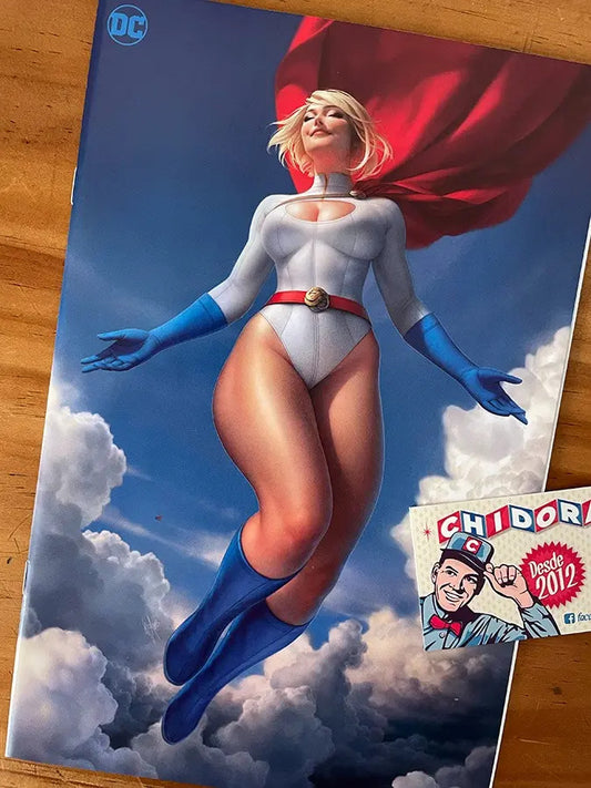 Comic - Power Girl #1 Warren Louw Classic Costume Sexy
