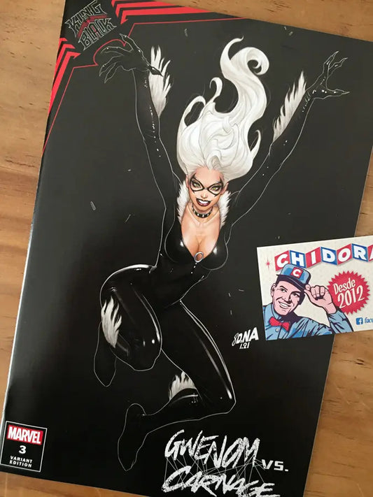Comic - Gwenom Vs Carnage 3 Nakayama King In Black Cat Trade