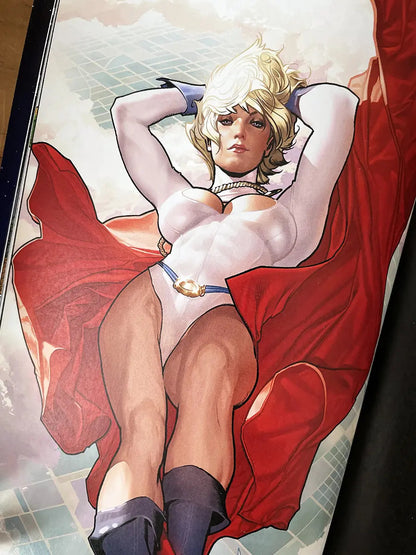 Comic - Power Girl Uncovered #1 Lobos Sexy Wonder Woman