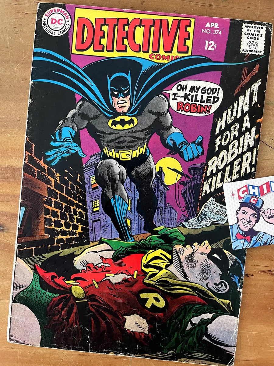 Comic - Detective Comics #374 Batman Robin 1968 Gil Kane