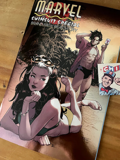 Comic - Marvel Swimsuit Special Rogue Gambit Foil